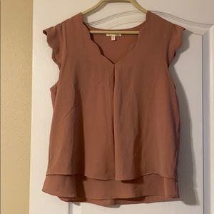 Mauve blouse